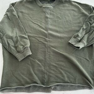 Aerie Olive Crewneck Men's Sweater